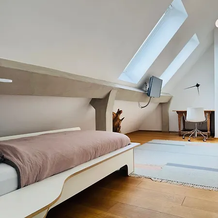 דירה Exklusives Penthouse Im Ehemaligen Bunker *