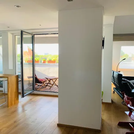 Exklusives Penthouse Im Ehemaligen Bunker Apartament Hanower