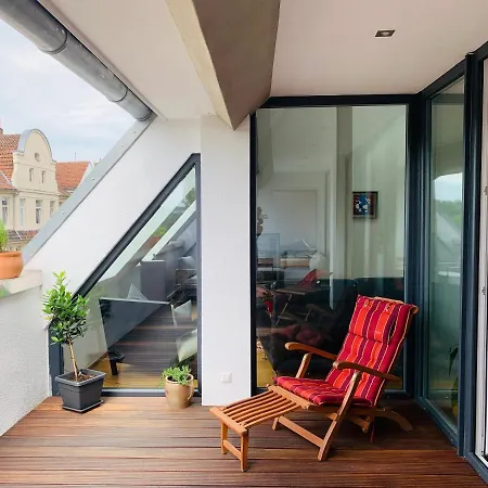 Apartament Exklusives Penthouse Im Ehemaligen Bunker *